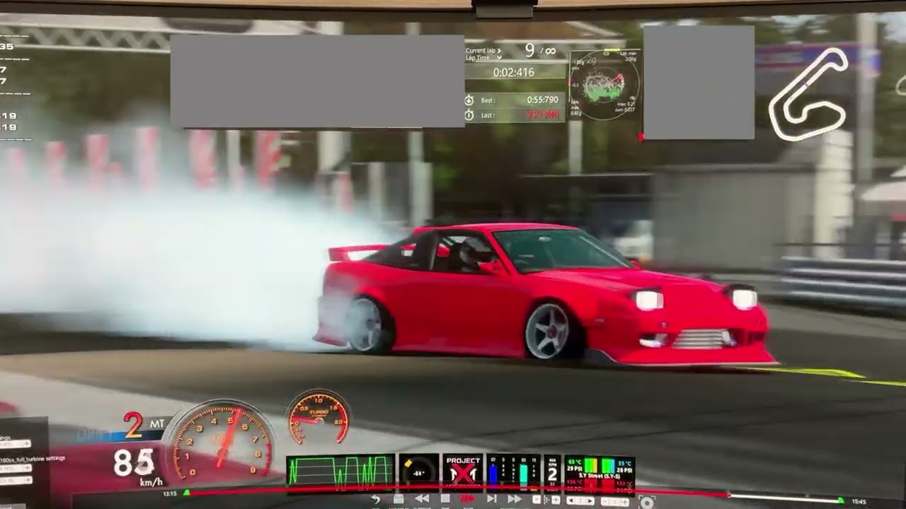 Drift with 180SX - Assetto Corsa @Circuit Nikko