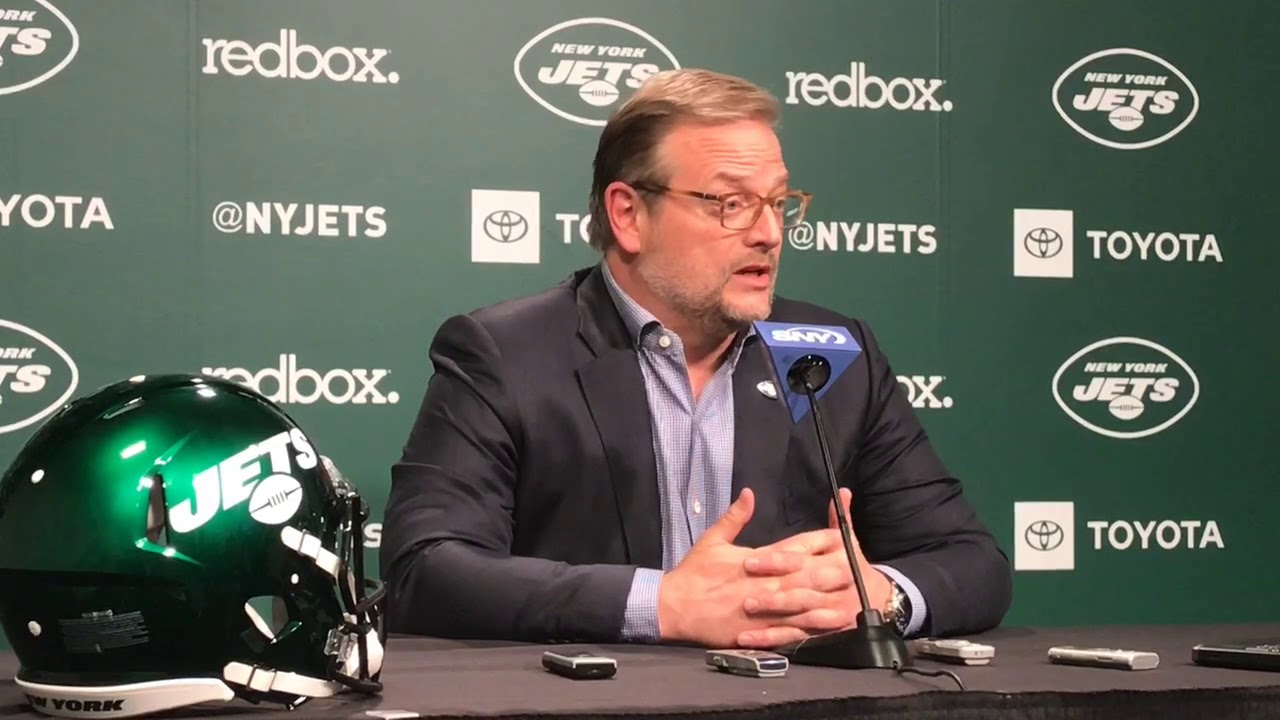 Jets&rsquo; Mike Maccagnan explains not trading No. 3 pick