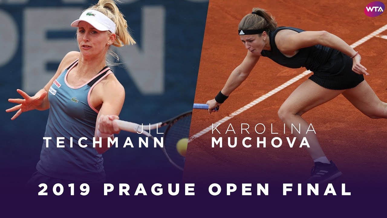 Jil Teichmann vs. Karolina Muchova | 2019 Prague Open Final | WTA Highlights