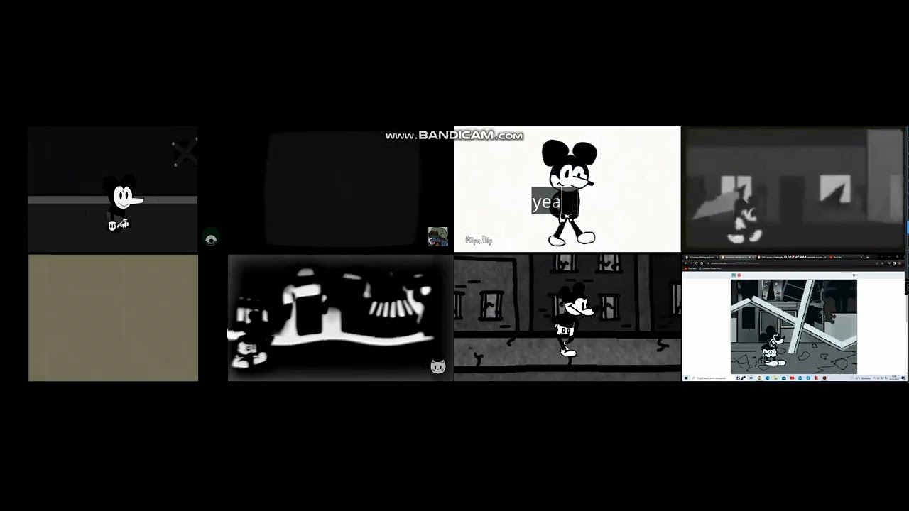 8 Version Of Suicide Mouse played at once (Part 6) (COMPARISON)