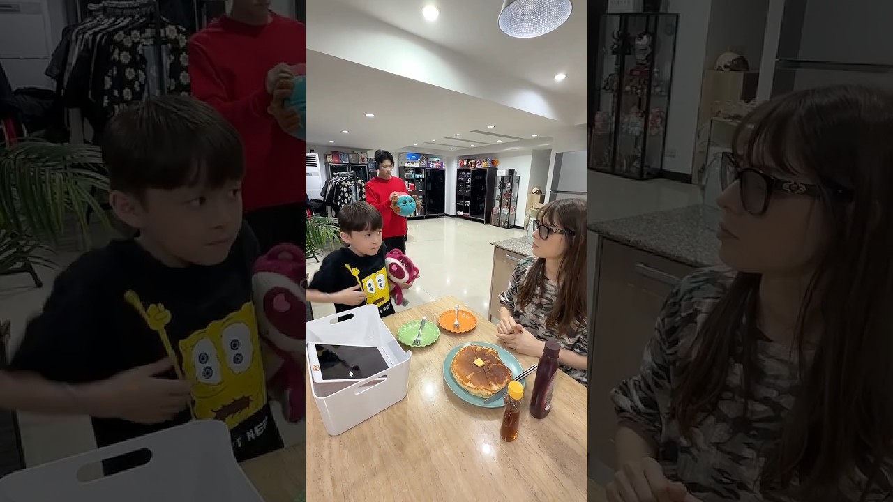 スマホ依存症の息子達に母の逆襲&hellip;😱