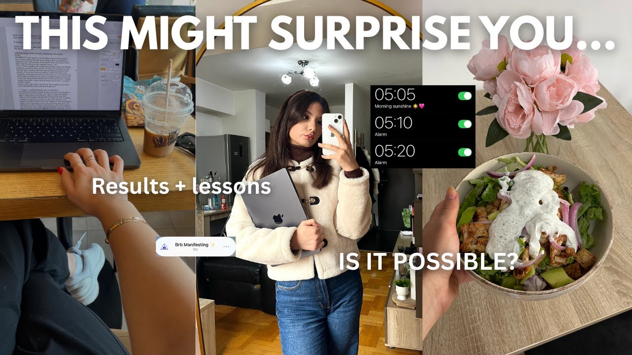 I Attempted Working on my Vision Board Goals for 5 MONTHS...here is what happened