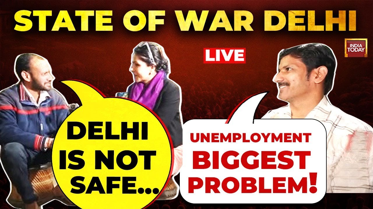 Delhi Polls LIVE Updates: Ground Report From Delhi | Arvind Kejriwal Vs PM Modi | India Today