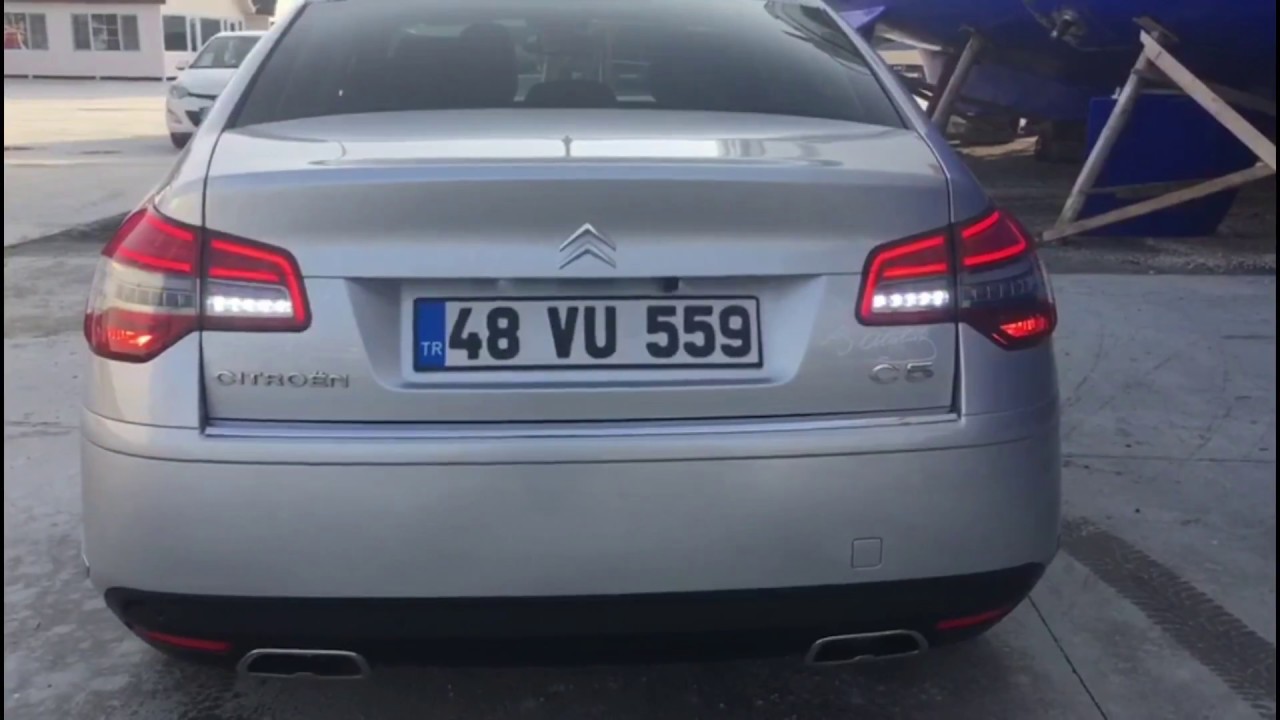 Citroen C5 Led Stop Yapımı - How to  Make Citroen C5 Led Tail Light