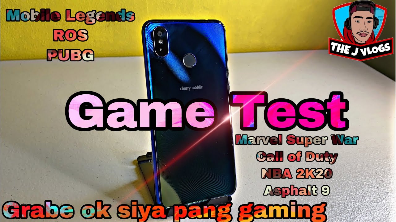 Cherry Mobile Flare S8 Game Test | Battery Test | Tagalog |