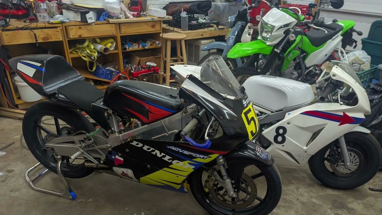 Honda RS125R engine swap project trap (CRF150R) - pt 1