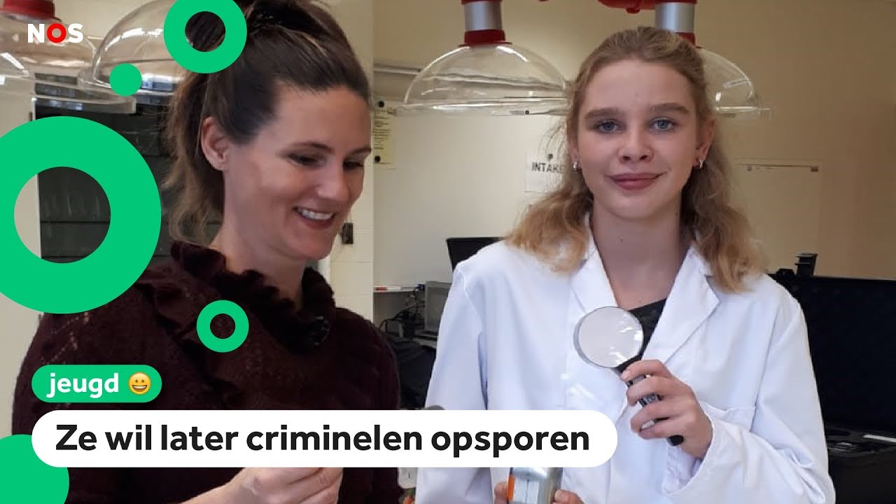 Karlijn (12) mag meelopen bij de recherche