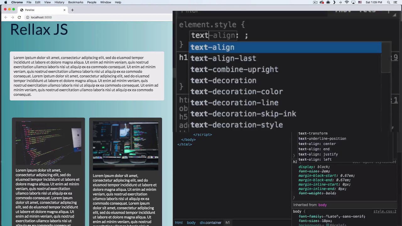 Copy all the CSS of an element with Chrome DevTools