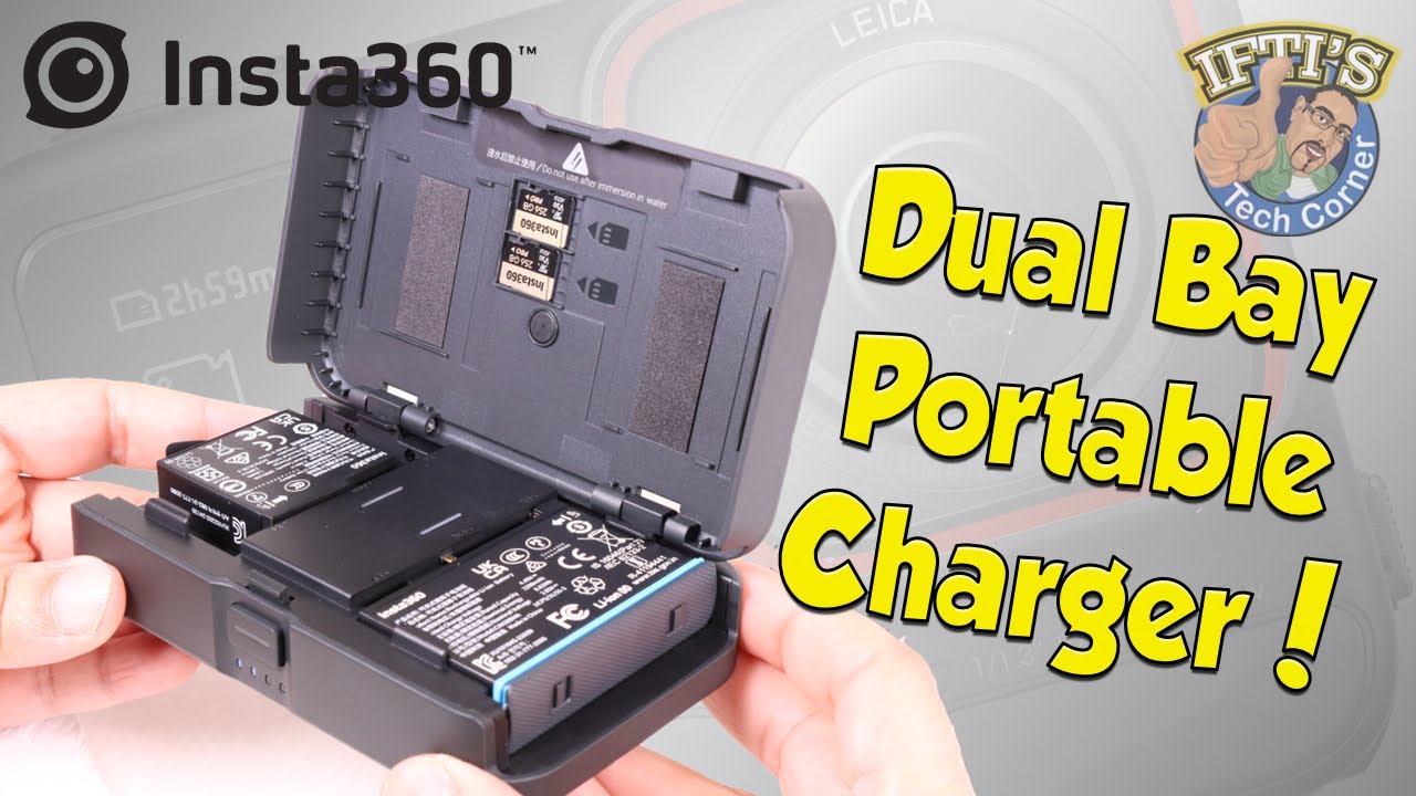 Insta360 Portable Charging Case - A Must-Have Accessory for X3, X4 or Ace Pro owners! : REVIEW