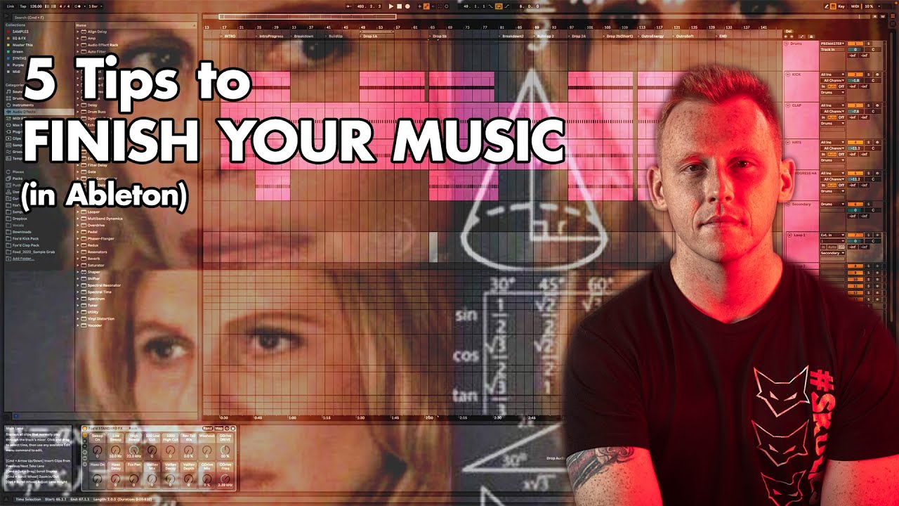 5 TIPS to FINISH YOUR MUSIC in Ableton