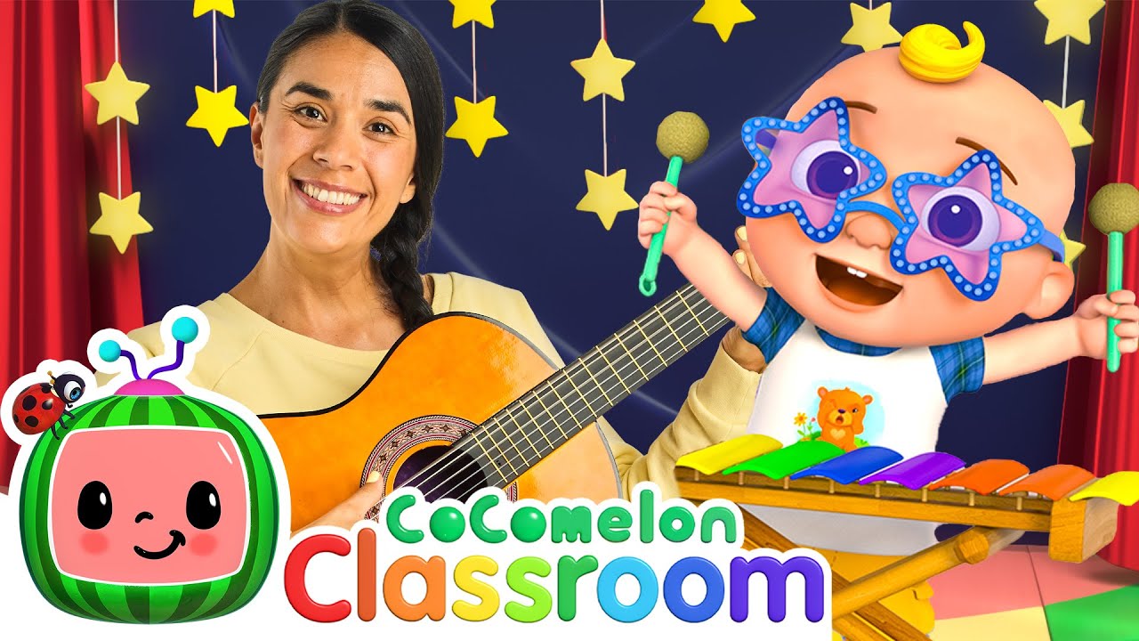Baby Music Class ♪ - Learn and Sing with Ms. Appleberry | CoComelon Classroom Learning for Kids