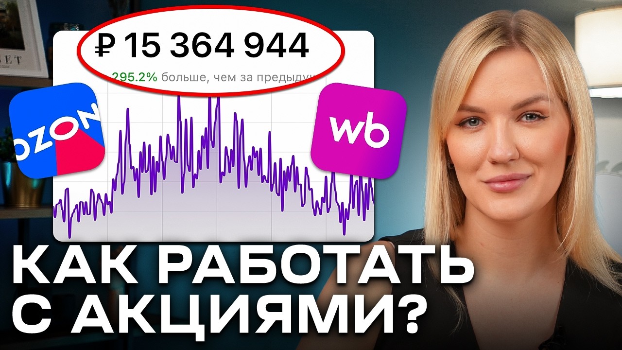 Акции НЕ убивают прибыль: Как правильно работать с акциями WB и Ozon?