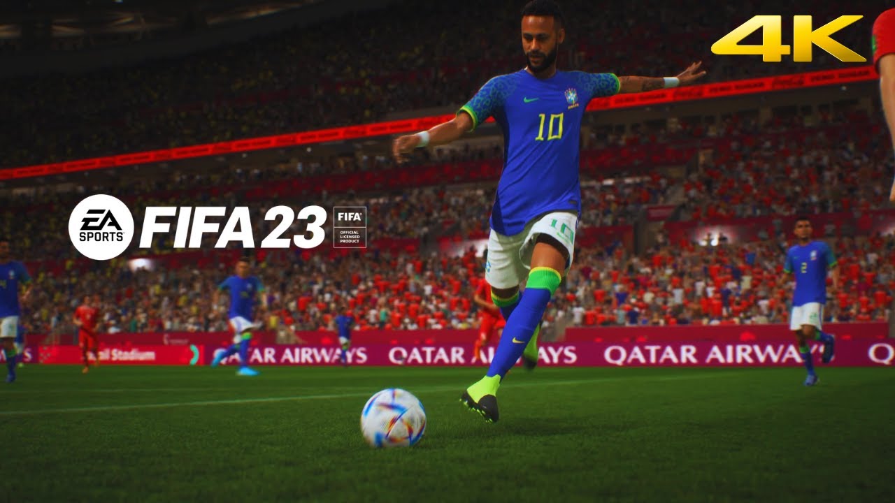 FIFA 23 - Brasil vs Suíça | Copa do Mundo Catar 2022 - Fase de Grupos | PS5™ [4K60]