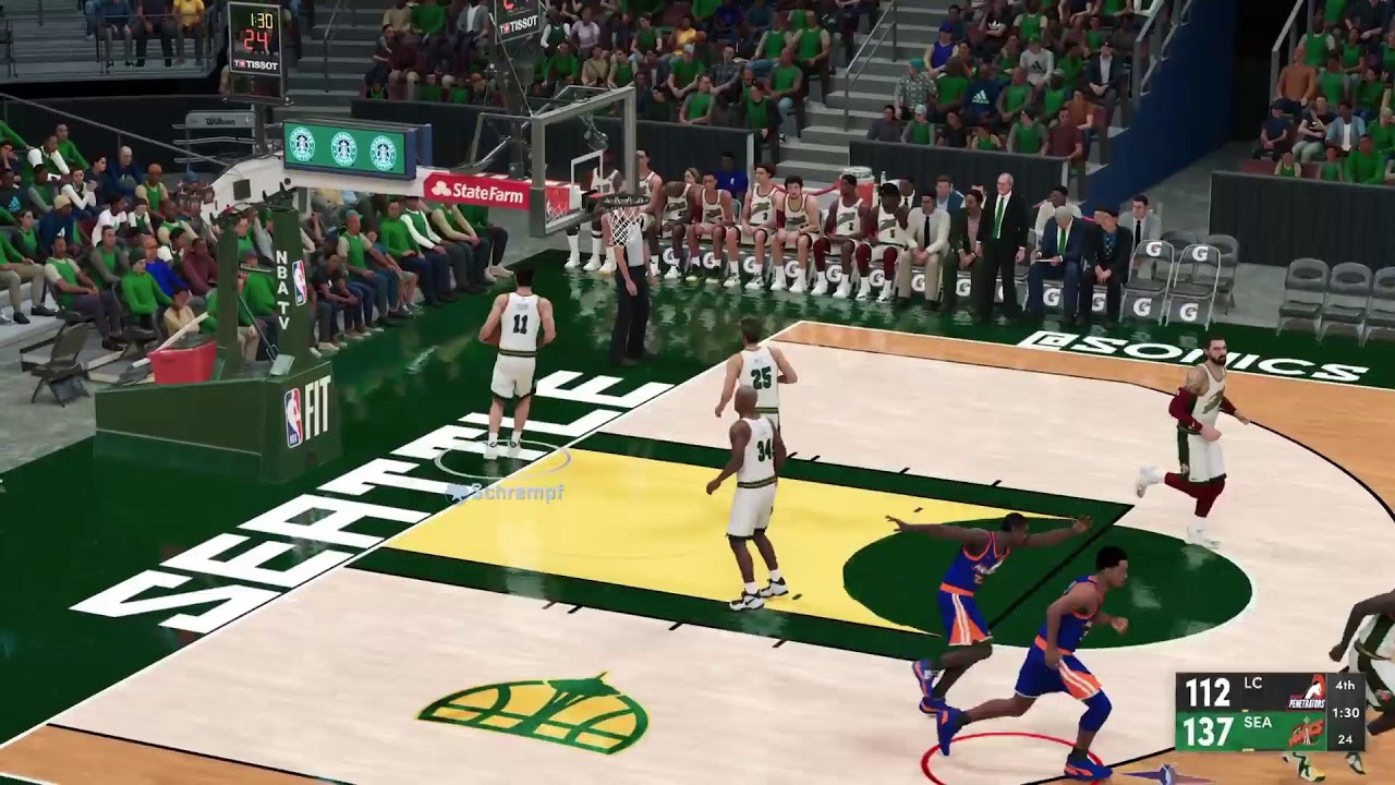 Liberty City Penetraters @ Seattle Supersonics
