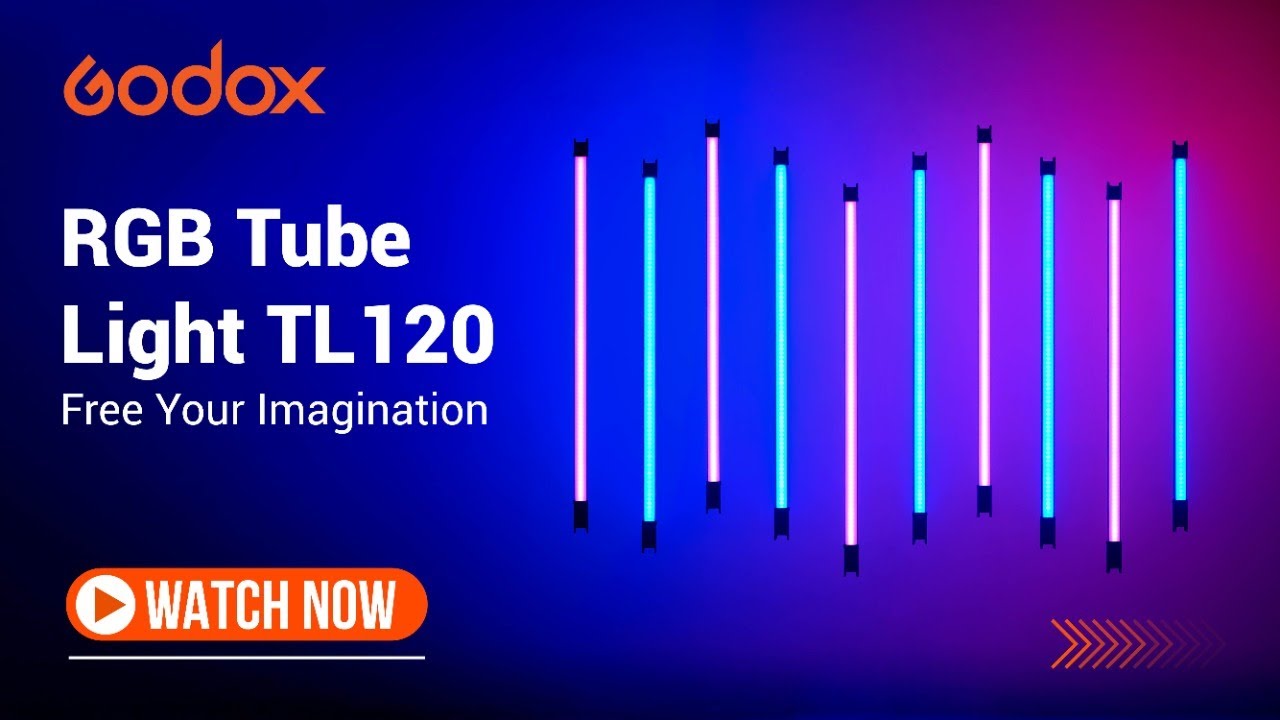 #godox #godoxindia #godoxlighting #TL120 RGB Tube Light from Godox