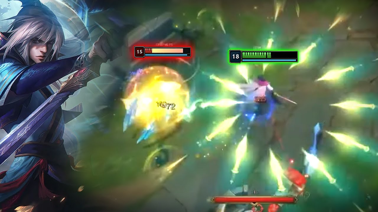 Rank 1 Talon : 1v9 HardCarry in KR Challenger - Engsub