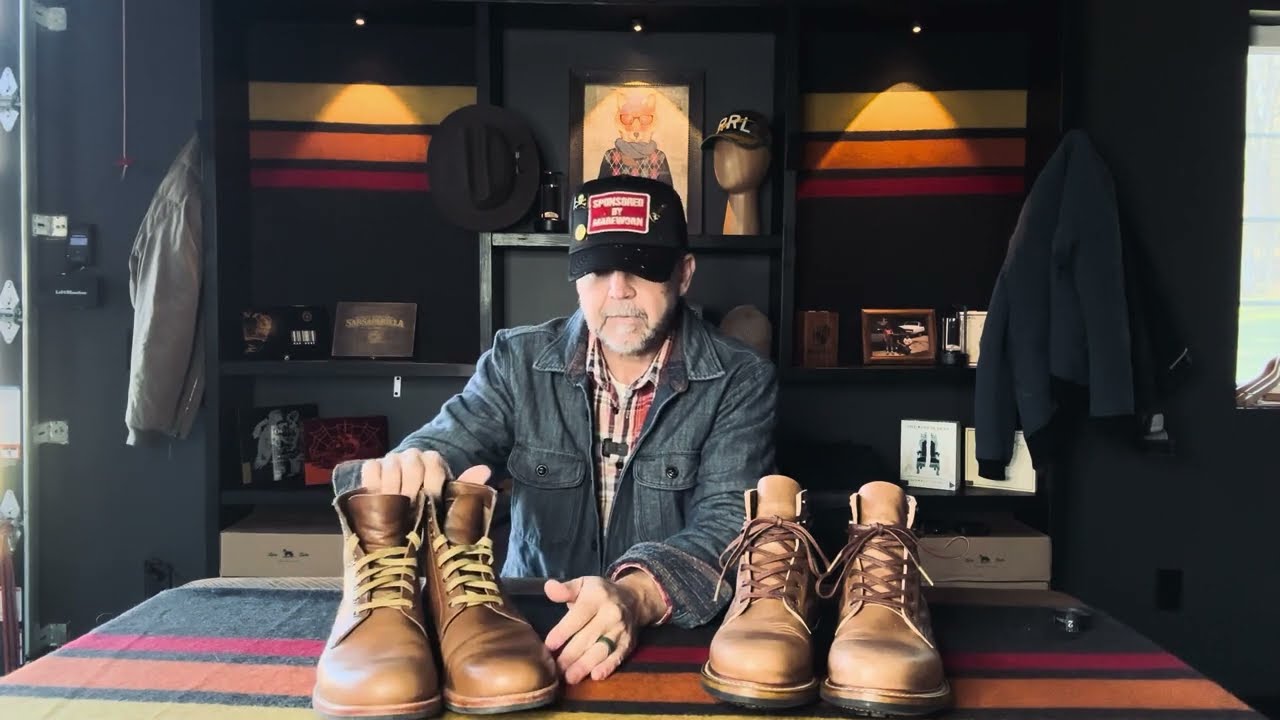 Говорящие ботинки: сравнение ботинок Trench Boot от Oak Street Bootmaker с ботинками Natty Cypres...