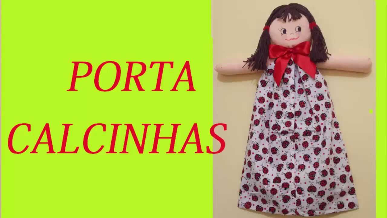 Porta calcinha boneca