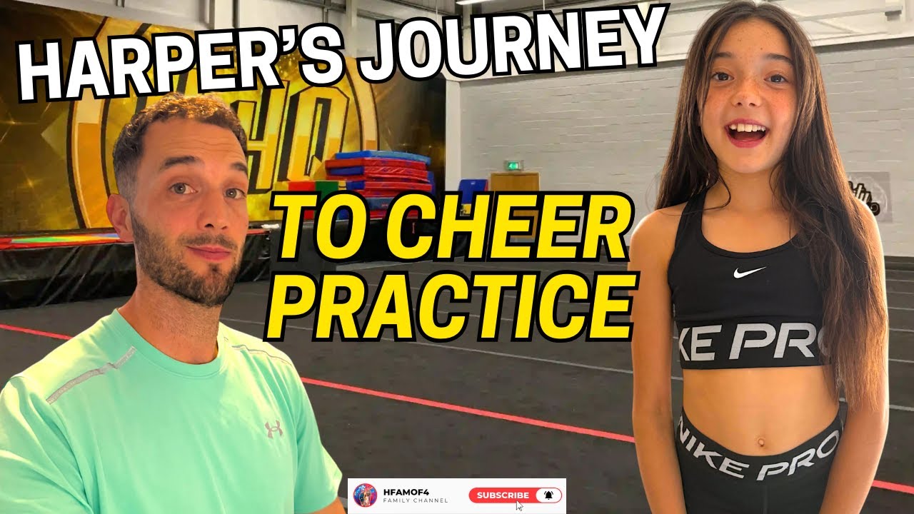 Harper’s NEW Cheer Adventure Starts NOW! 🚨🎉 | H Fam UK Vlog