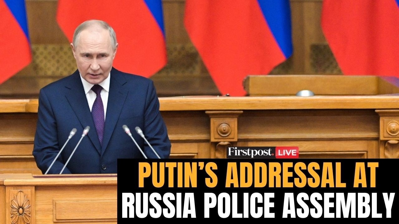 Putin LIVE: Russian President Putin Speaks At Annual Heads Of Russian Police Assembly