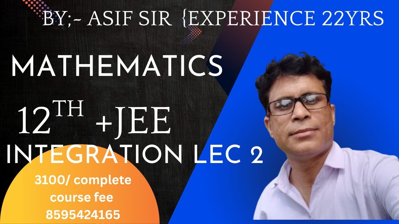 LEC 2|   maths|12th EXAM |  | By: ASIF AHMAD