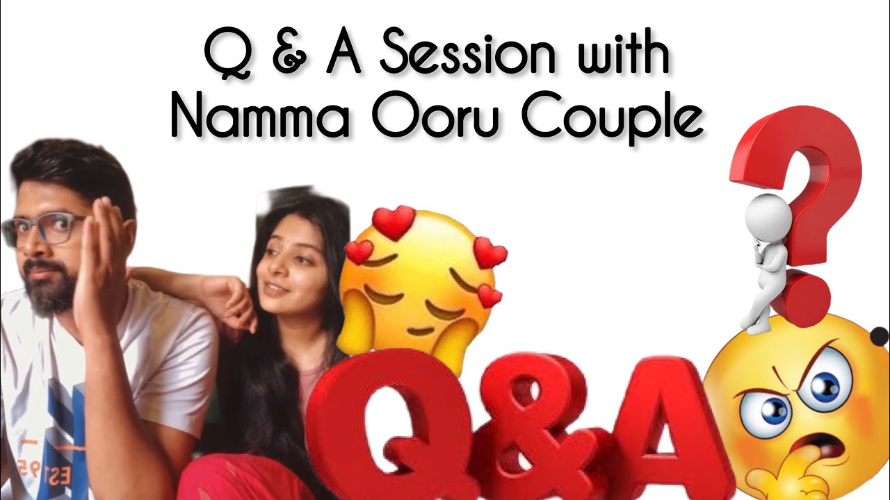 Enna enna kekraanga paarunga🧐😁 | Q&A session | Namma Ooru Couple | Kriti & Ifthi | Love Marriage