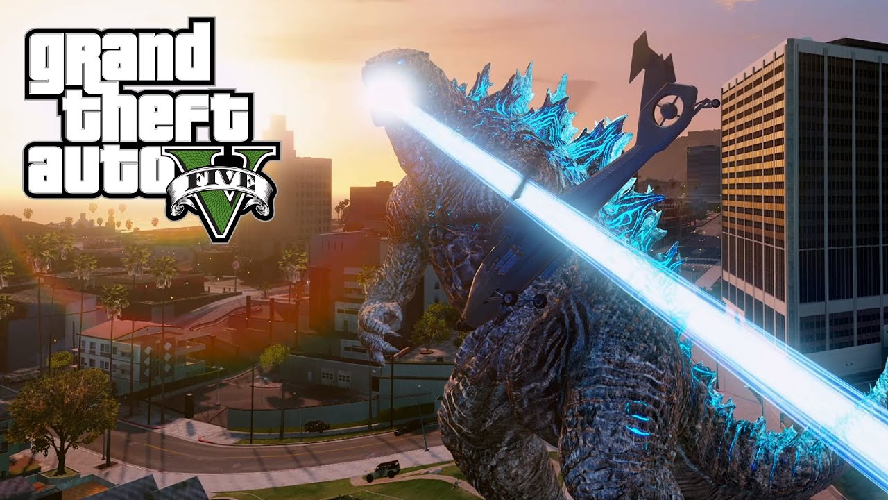 Godzilla revenge for Baby Ice Godzilla GTA V Mods