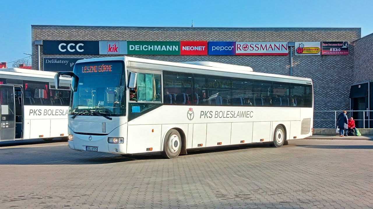 [🇵🇱] PKS Bolesławiec - Irisbus Crossway 12.8M [➡️ Trzebień]