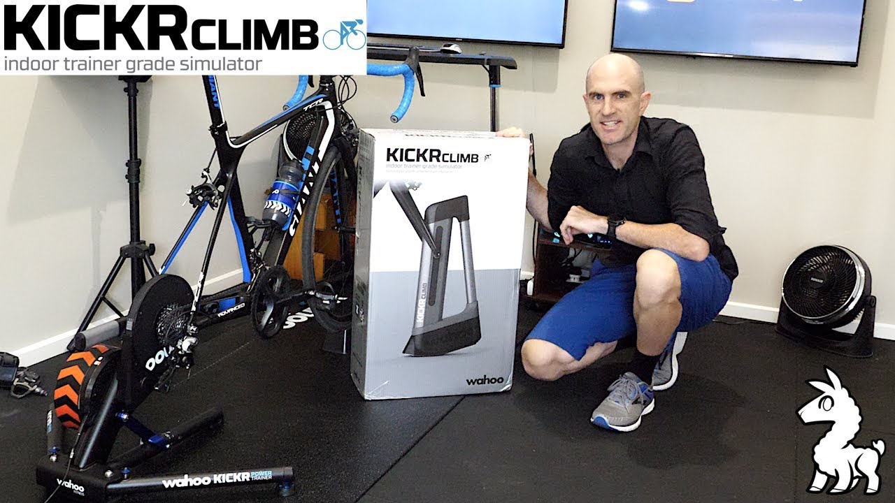 Wahoo KICKR CLIMB Gradient Simulator: Unboxing, Install, Ride Review.