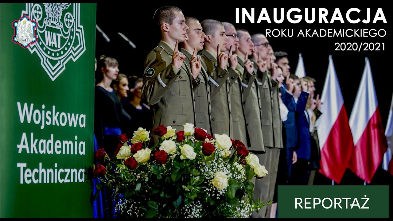WAT - Inauguracja Roku Akademickiego 2020/2021 - reportaż