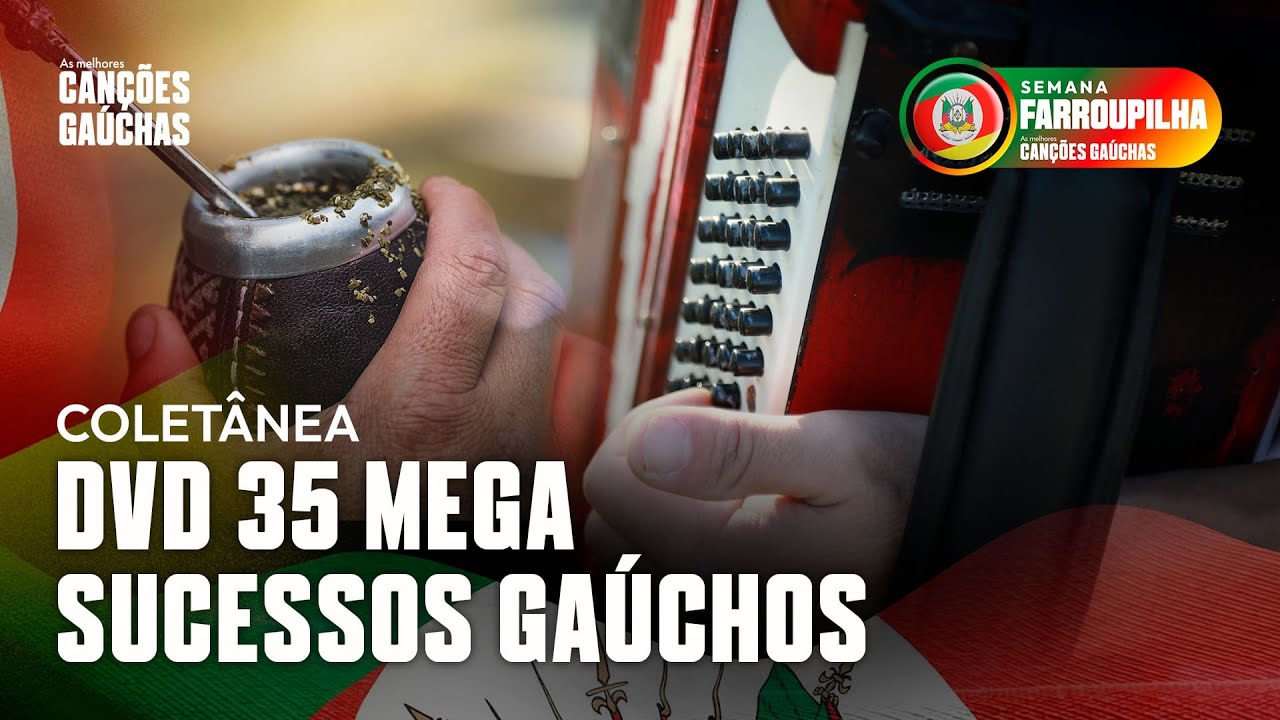 DVD 35 MEGA SUCESSOS GAÚCHOS