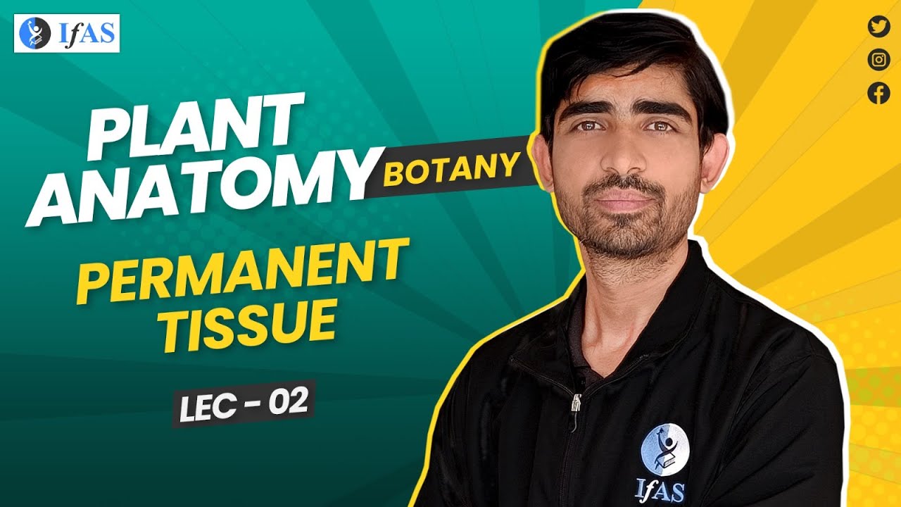Plant Anatomy | Permanent Tissue Lecture-02 | Botany | GATE 2023