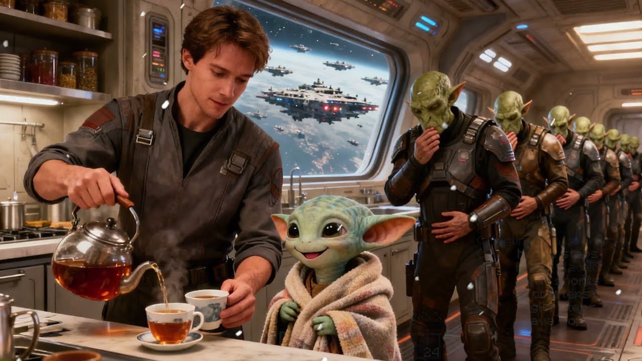 Human Made Tea for Sick Cub ｜ Entire Fleet Shows Up With Fake Symptoms for a Cup   HFY   Sci Fi