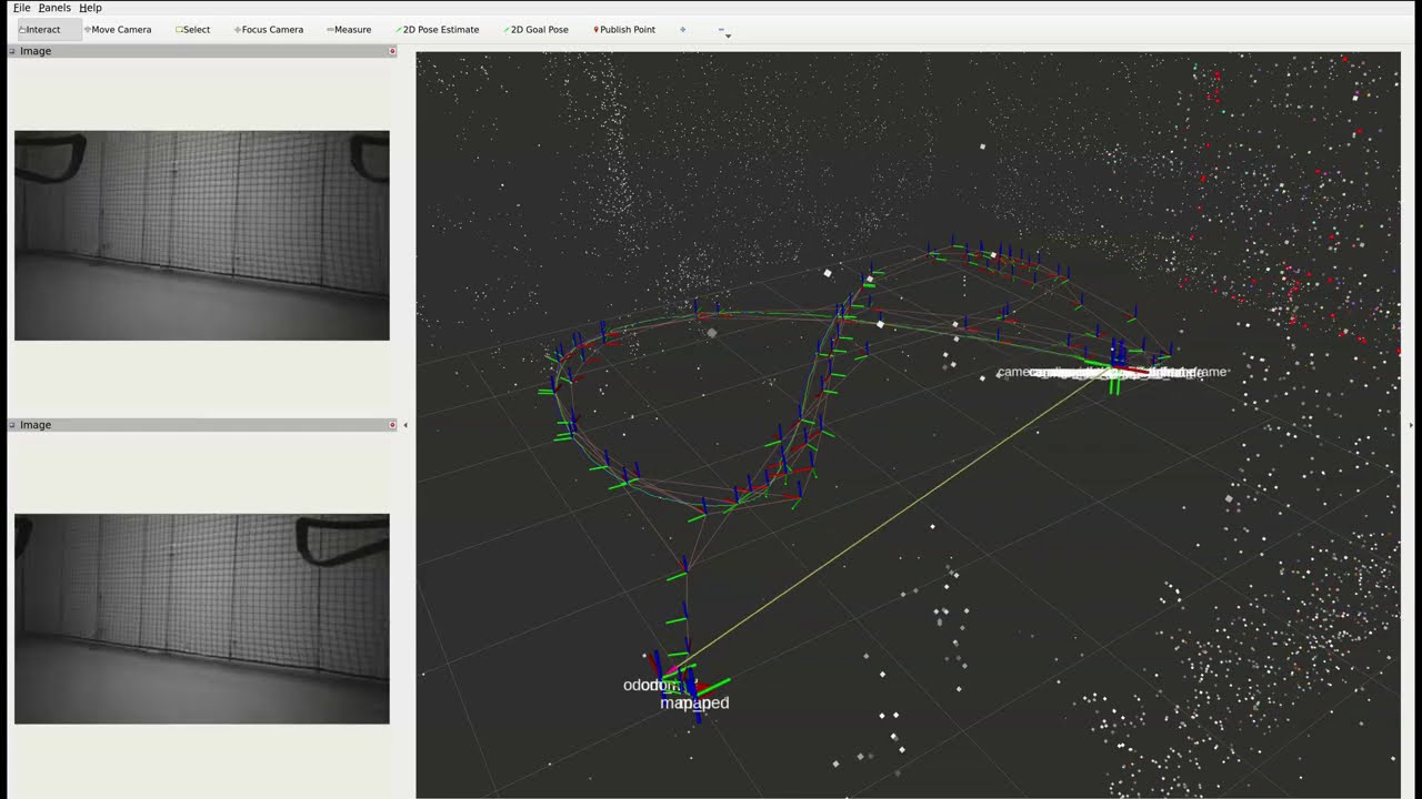 GPS-Denied UAV Demo: Isaac ROS Visual SLAM, MAVROS, and PX4