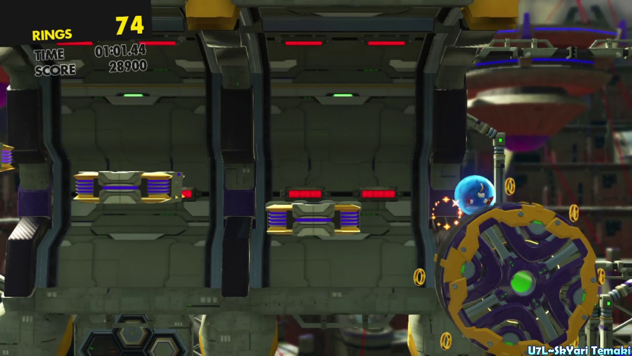 Sonic Forces - Stage 28 - Eggman Empire Fortress: Iron Fortress - S-Rank