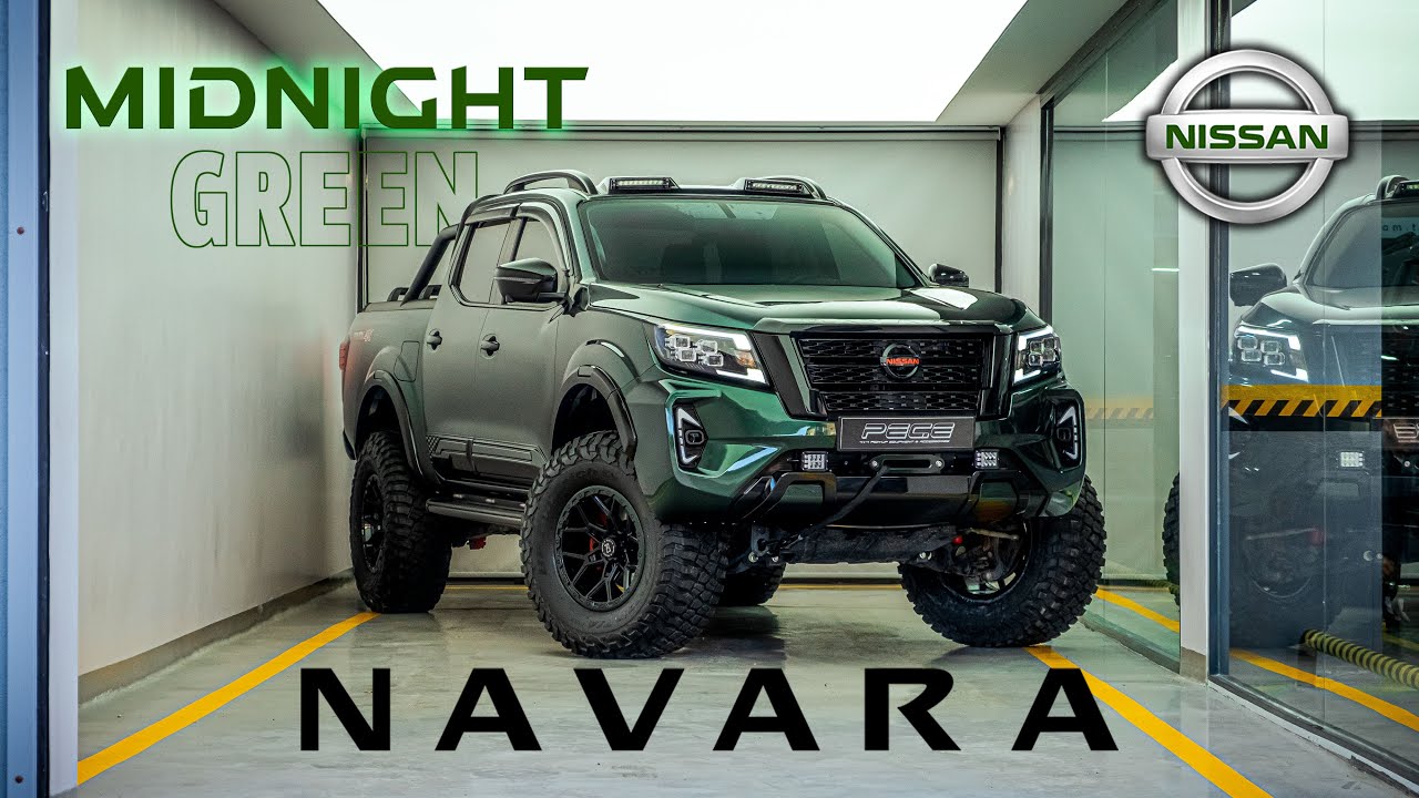 MIDNIGHT GREEN FACELIFT NAVARA !!