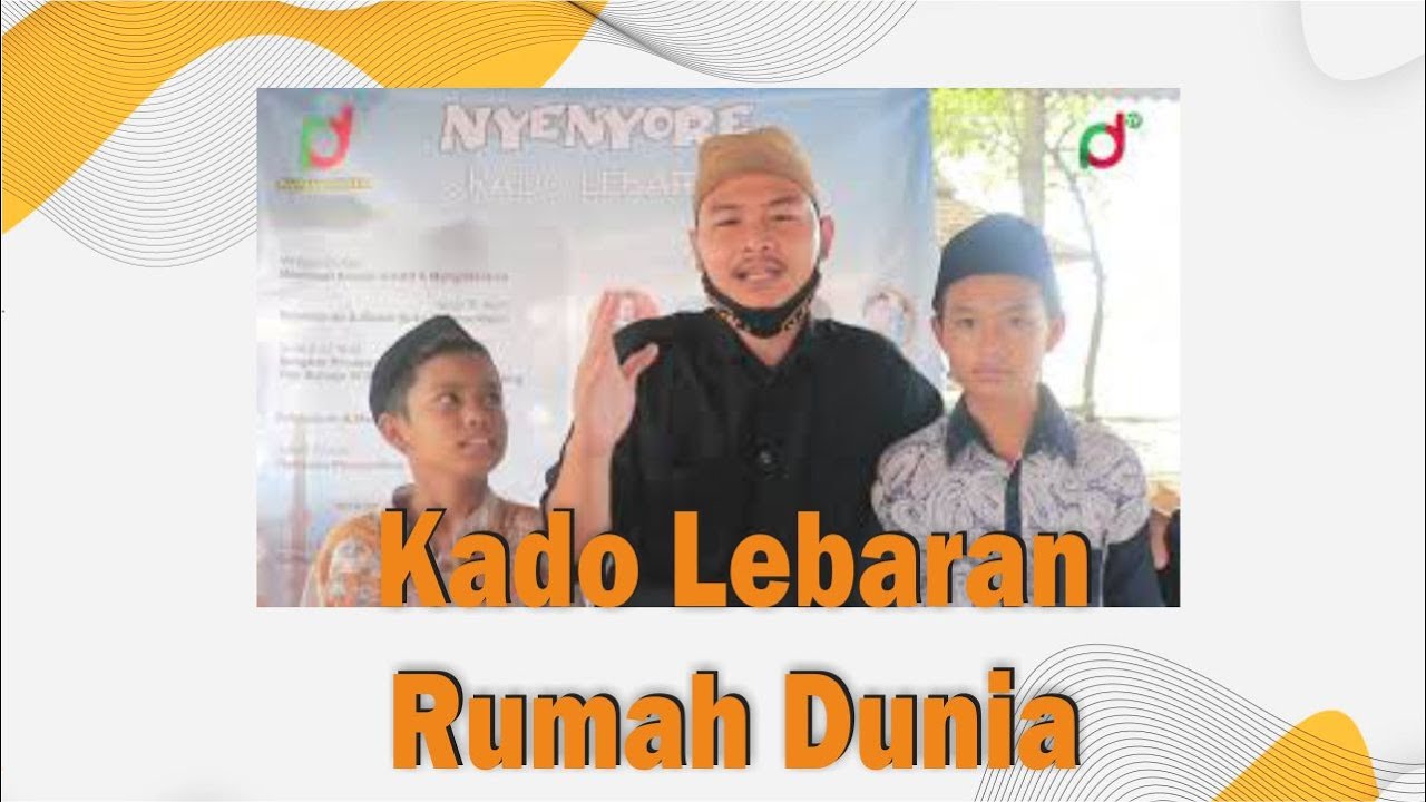 Kado Lebaran Rumah Dunia 2021