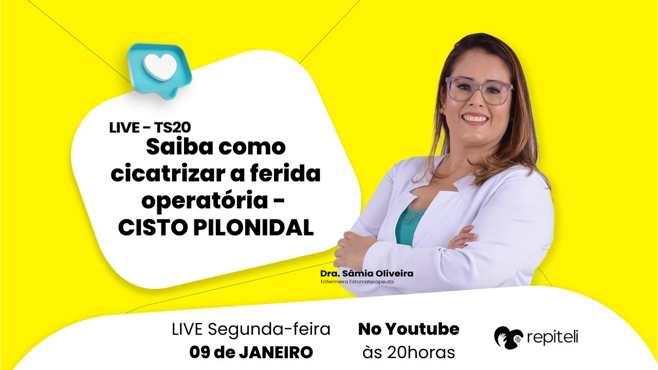 TS20 nº158 - Saiba como cicatrizar a ferida operatória - CISTO PILONIDAL