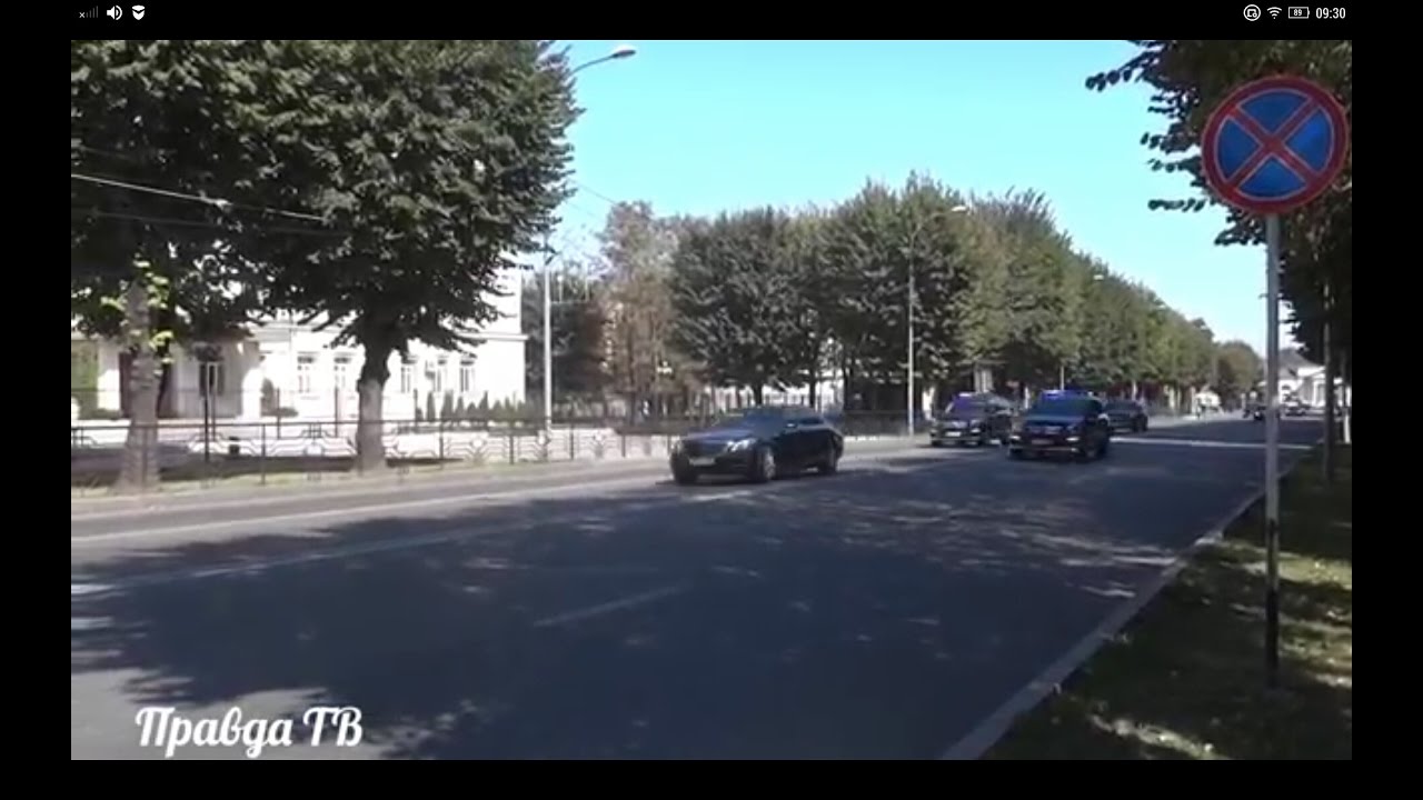 Кортэж Рамзана Кадырова в Нальчике!