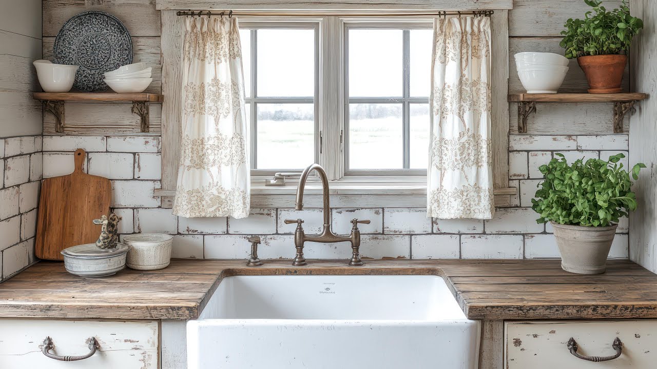 Farmhouse Kitchen Curtains Ideas: The Perfect Blend of Rustic Charm and Elegance