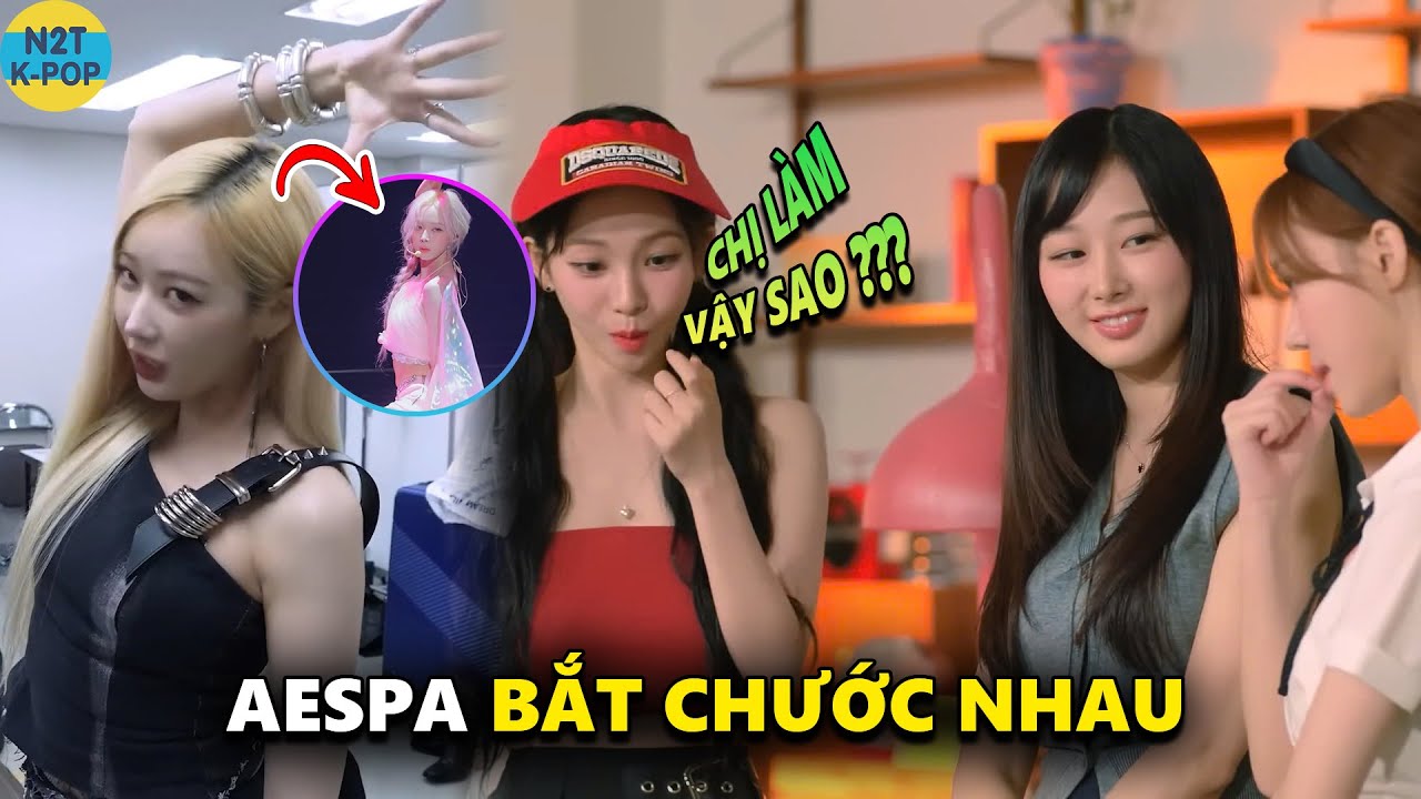 aespa bắt chước nhau