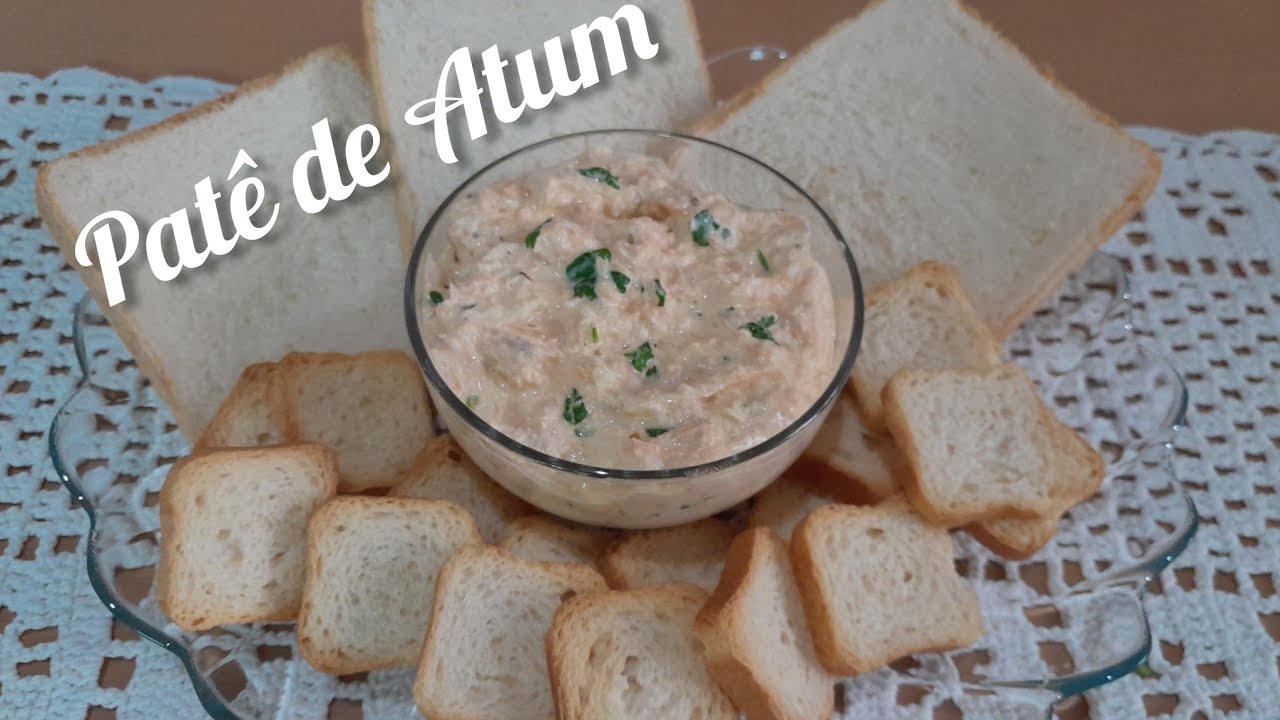 PATÊ DE ATUM SIMPLES E FÁCIL