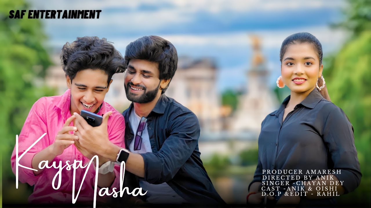 Kaisa Nasha | New Romantic Video | Chayan Dey | Hindi Song | Ft. Anik & Oishi | SAF Entertainment