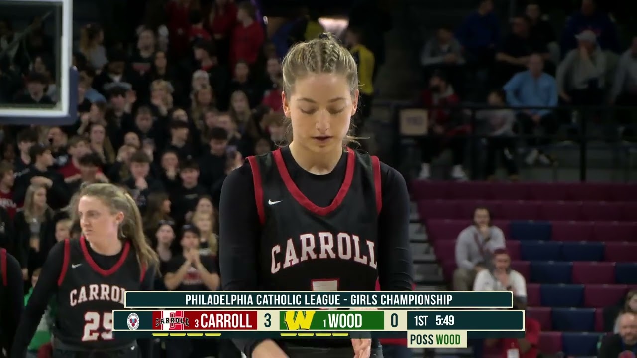 2024 Philadelphia Catholic League Girls Basketball Title - Archbishop Wood vs. Archbishop Carroll