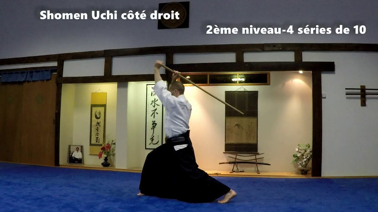 Aïkido à la maison : Proposition  Jo 1ère partie :  Echauffement-Assouplissement-Suburi-Renforcement