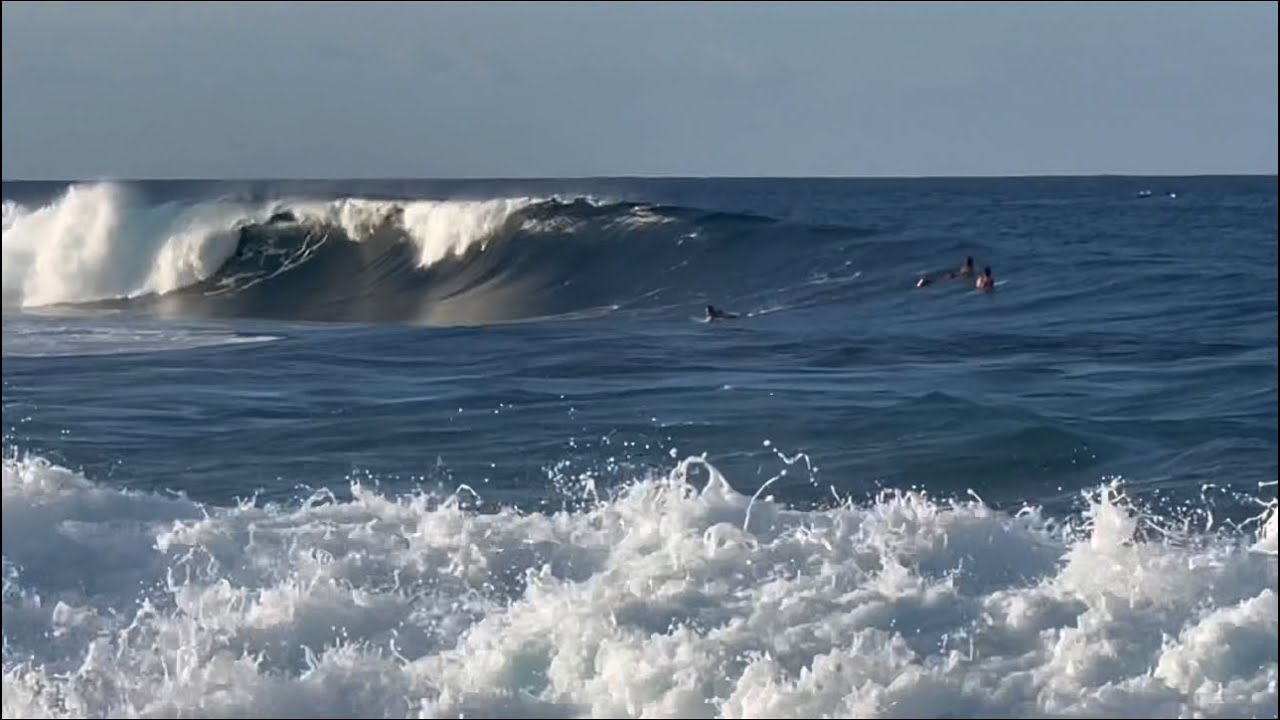 HUGE WAVES AT PASEO-GUAM