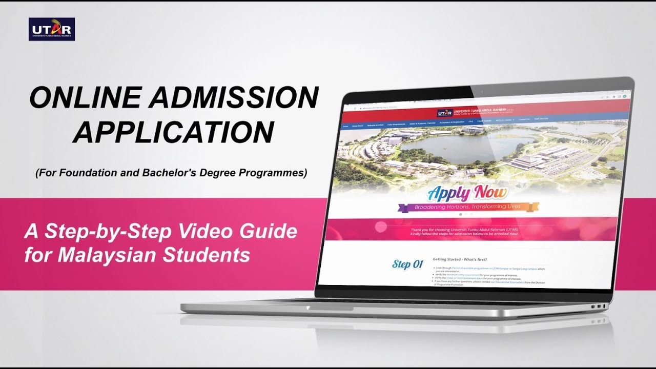 Online Admission Application (For Foundation and Bachelor's Degree Programmes)