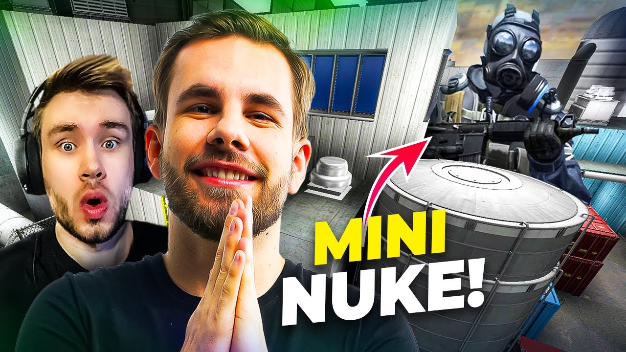 PAGO VS PEVOR NA POMNIEJSZONYM NUKE W CS:GO