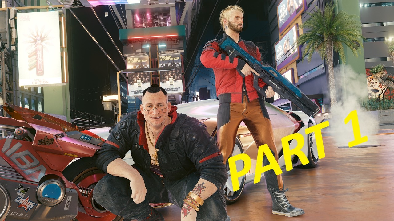 Cyberpunk 2077 Walkthrough/ Gameplay Part 1