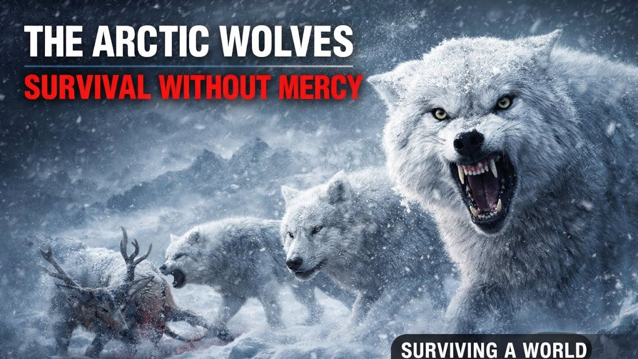 How Arctic Wolves Survive the Coldest Place on Earth